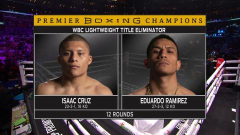 Boxing - Isaac Cruz vs Eduardo Ramirez - Sep 04, 2022