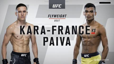 UFC 234 - Kai Kara France vs Raulian Paiva - Feb 9, 2019