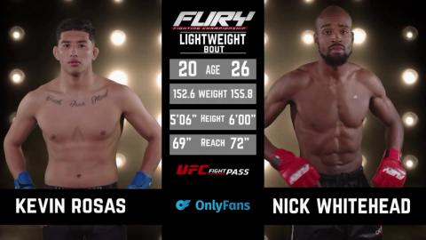 Fury FC 73 - Nicholas Whitehead vs Kevin Rosas - Jan 29, 2023