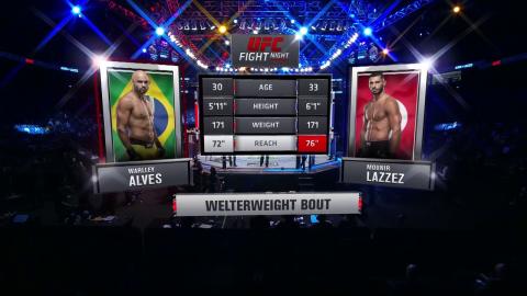 UFC on ESPN 20 - Warlley Alves vs Mounir Lazzez - Jan 19, 2021