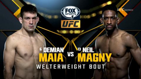 UFC 190 - Demian Maia vs Neil Magny - Aug 1, 2015