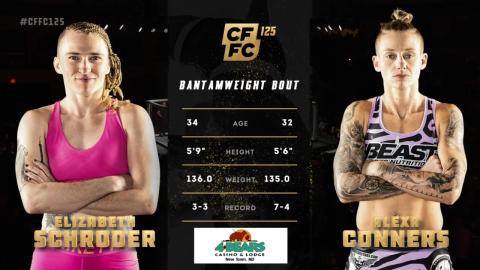 CFFC 125 - Elizabeth Schroder vs Alexa Conners - September 14, 2023