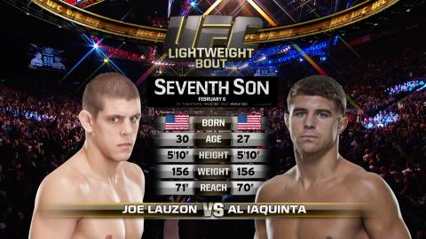 UFC 183 - Joe Lauzon vs Al Iaquinta - Jan 30, 2015