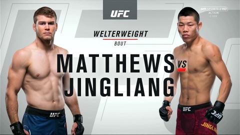 UFC 221 - Jake Matthews vs Li Jingliang - Feb 10, 2018