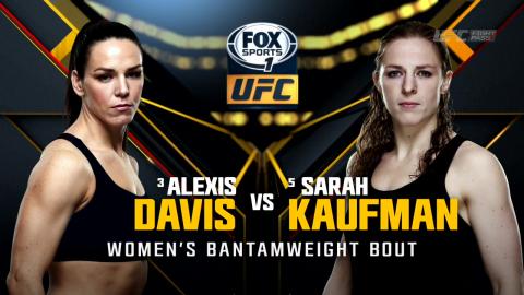 UFC 186 - Sarah Kaufman vs Alexis Davis - Apr 25, 2015