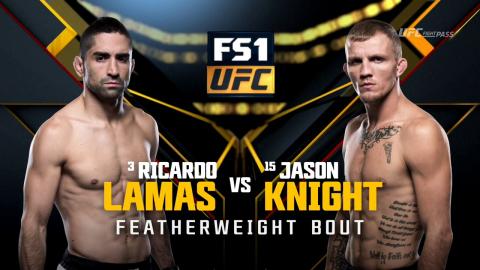 UFC 214 - Ricardo Lamas vs Jason Knight - Jul 29, 2017