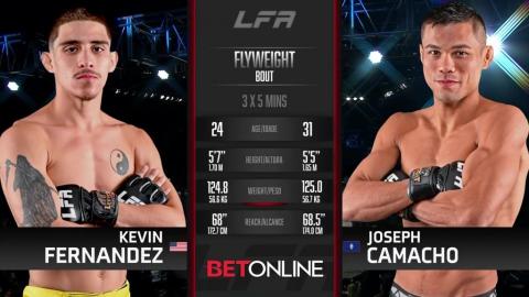 LFA 169 - Kevin Fernandez vs Joseph Camacho - 06 October, 2023