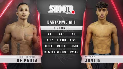 Shooto Brasil 118 - Marcos Paulo vs Ricardo Dias Junior - June 29, 2023