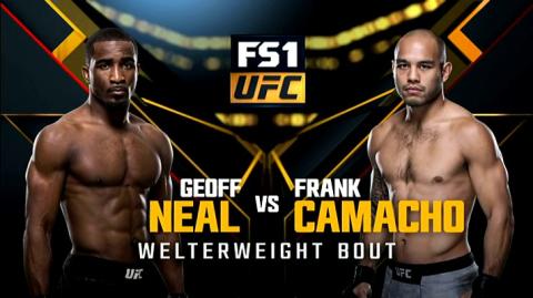 UFC 228 - Geoff Neal vs Frank Camacho - Sep 8, 2018