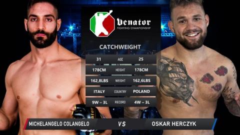 Venator FC 12 - Michelangelo Colangelo vs Oskar Herczyk - Oct 8, 2022