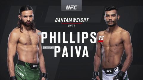UFC on ESPN 27 - Kyler Phillips vs Raulian Paiva - Jul 24, 2021