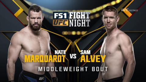 UFC on Fox 23 - Nate Marquardt vs Sam Alvey - Jan 28, 2017