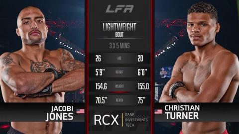 LFA 144 - Jacobi Jones vs Christian Turner - Oct 14, 2022