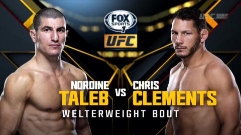 UFC 186 - Chris Clements vs Nordine Taleb - Apr 25, 2015