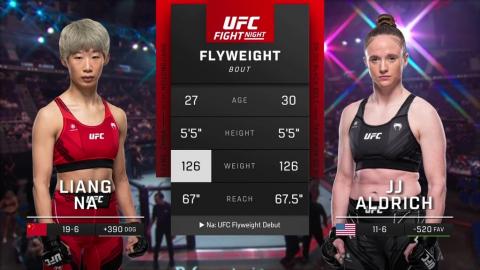 UFC Fight Night 225 - Liang Na vs JJ Aldrich - August 26, 2023