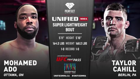 Unified MMA 51 - Mohamed Ado vs Taylor Cahill - June 22, 2023