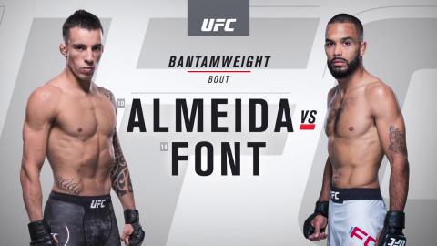 UFC 220 - Thomas Almeida vs Rob Font - Jan 19, 2018
