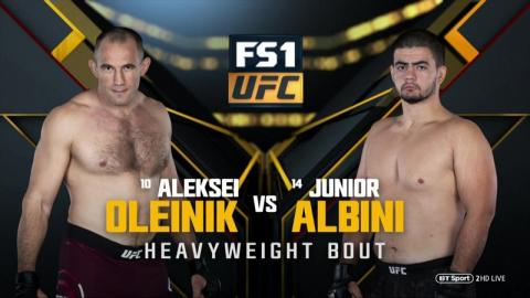 UFC 224 - Aleksei Oleinik vs Junior Albini - May 12, 2018