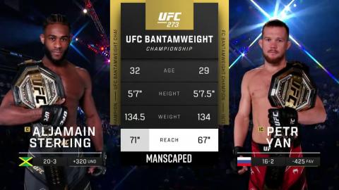 UFC 273 - Aljamain Sterling vs Petr Yan - Apr 10, 2022