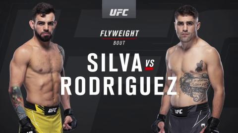 UFCFN 188 - Bruno Silva vs Victor Rodriguez - May 22, 2021