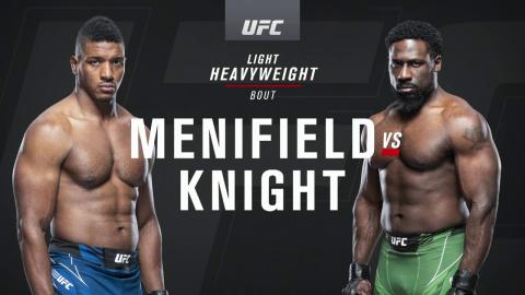 UFC on ESPN 31 - Alonzo Menifield vs William Knight - Dec 4, 2021
