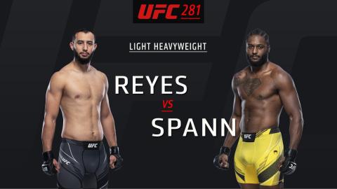 UFC 281 - Dominick Reyes vs Ryan Spann - Nov 12, 2022