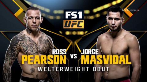 UFC 201 - Ross Pearson vs Jorge Masvidal - Jul 30, 2016
