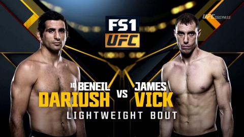 UFC 199 - Beneil Dariush vs James Vick - Jun 5, 2016