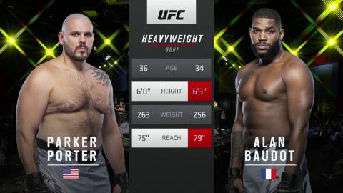 UFC Fight Night 201 - Parker Porter vs. Alan Baudot - Feb 19, 2022