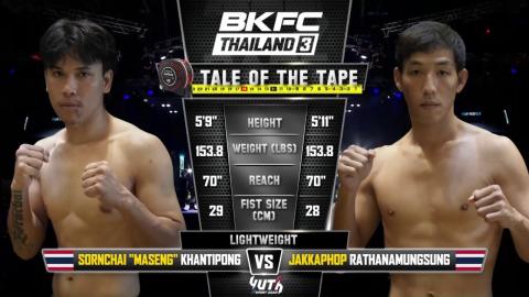 BKFC Thailand 3 - Maseng Kantiphong vs J Rattanamungsung - Sep 03, 2022