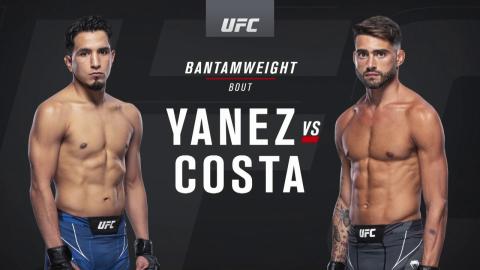 UFC on ESPN 27 - Adrian Yanez vs Randy Costa - Jul 24, 2021