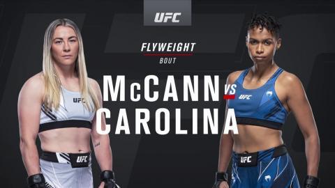 UFC Fight Night 204 - Molly McCann vs Luana Carolina - March 20, 2022