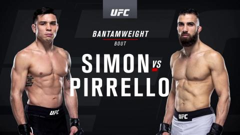 UFC on ESPN 20 - Ricky Simon vs Gaetano Pirrello - Jan 19, 2021