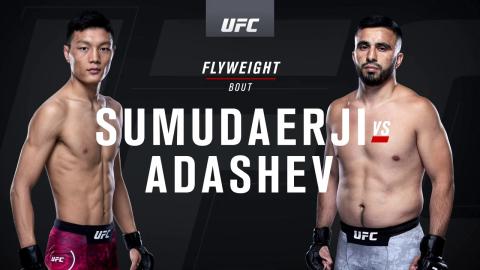 UFC on ESPN 20 - Sumudaerji vs Zarrukh Adashev - Jan 19, 2021