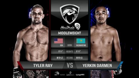 UAE Warriors 33 - Erkin Darmenov vs Tyler Ray - Sep 17, 2022