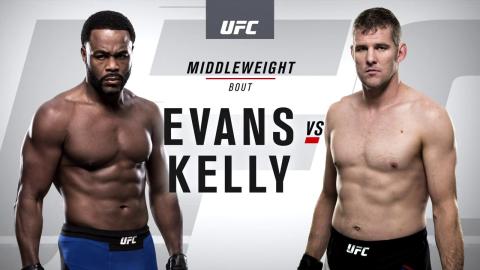 UFC 209 - Rashad Evans vs Daniel Kelly - Mar 4, 2017