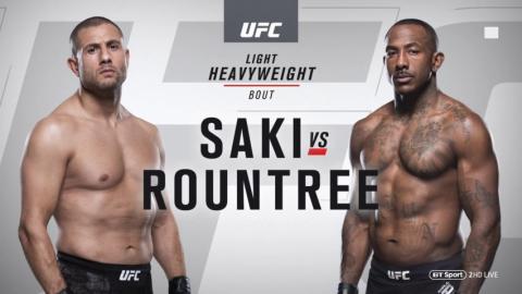UFC 226 - Gokhan Saki vs Khalil Rountree Jr - Jul 7, 2018