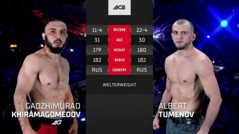 ACA 146 - Albert Tumenov vs Gadzhimurad Khiramagomedov - Oct 04, 2022