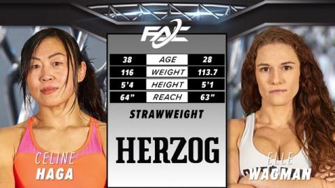 FAC 16 - Elle Wagman vs Celine Haga - Oct 7, 2022