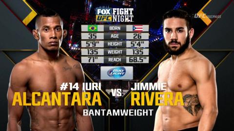 UFC on FOX 18 - Iuri Alcantara vs Jimmie Rivera - Jan 30, 2016