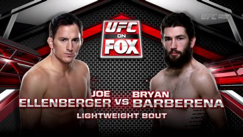 UFC on FOX 13 - Joe Ellenberger vs Bryan Barberena - Dec 12, 2014