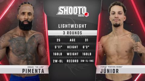 Shooto Brasil 118 - Itamar Junior vs Ernane Pimenta - June 29, 2023