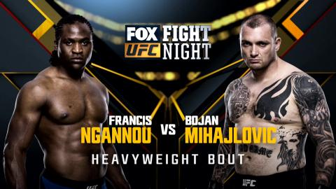 UFC on FOX 20 - Francis Ngannou vs Bojan Mihajlovic - Jul 23, 2016