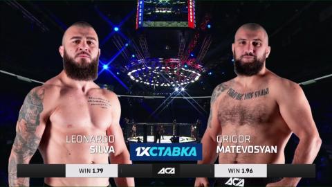 ACA 148 - Grigor Matevosyan vs Leonardo Silva - Nov 18, 2022