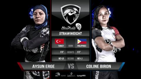 UAE Warriors 33 - Coline Biron vs Aysun Erge - Sep 17, 2022