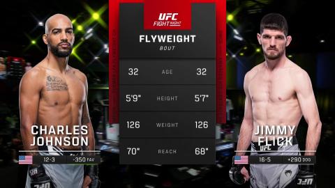 UFC Fight Night 217 - Charles Johnson vs Jimmy Flick - Jan 14, 2023