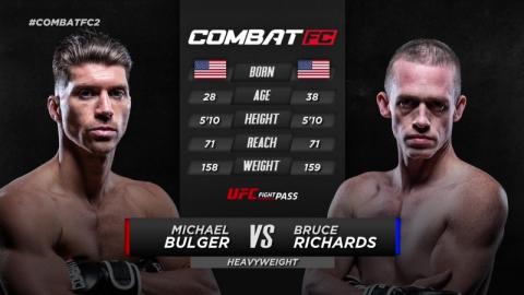 Combat FC 2 - Mike Bulger vs Bruce Richards - Oct 21, 2022