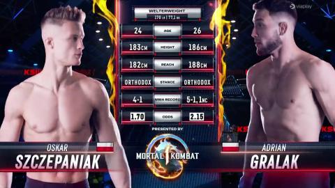 KSW 86 - Oskar Szczepaniak vs Adrian Gralak - September 15, 2023