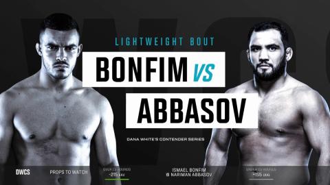 DWCS - Ismael Bonfim vs Nariman Abbasov - Sep 6, 2022