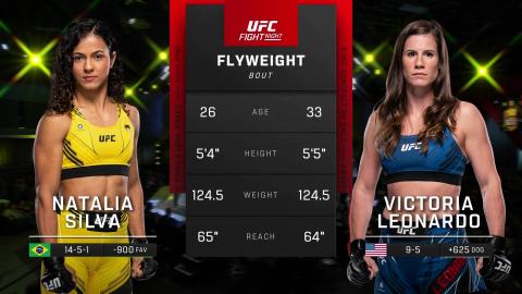 UFC Fight Night - Natalia Silva vs Victoria Leonardo - May 21, 2023